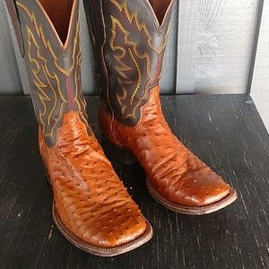 Lucchese Ostrich Boots